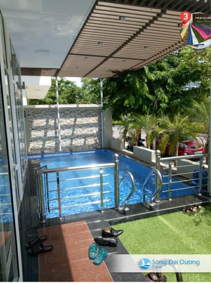 Bể bơi tại Villa Sao Biển SB72