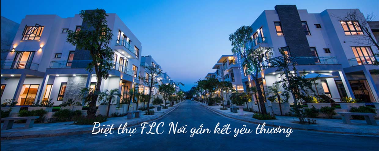 Chuỗi biệt thự FLC Sầm Sơn Sunrise Luxury villa hiện đại