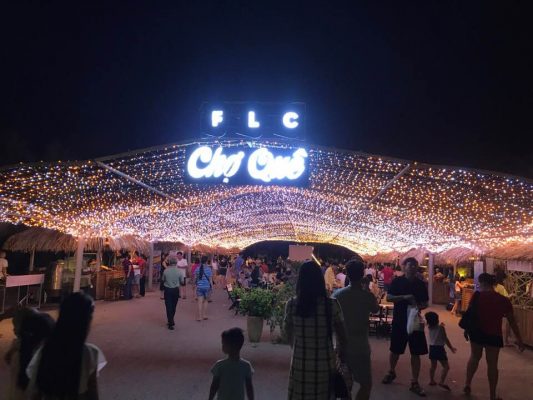 Chợ quê FLC Sầm Sơn - địa điểm tham quan văn hóa ẩm thực tại Resort