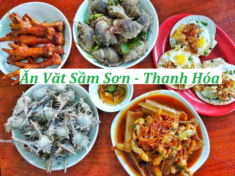 ăn vặt tại Sầm Sơn