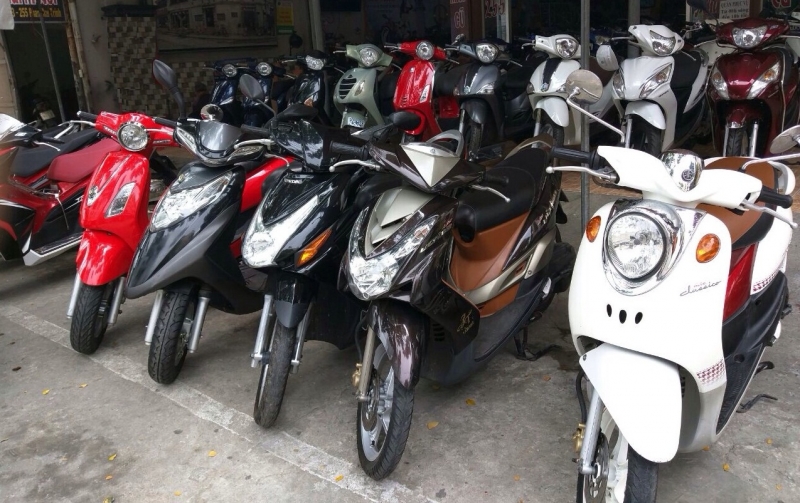 thuê xe máy tại Sầm Sơn