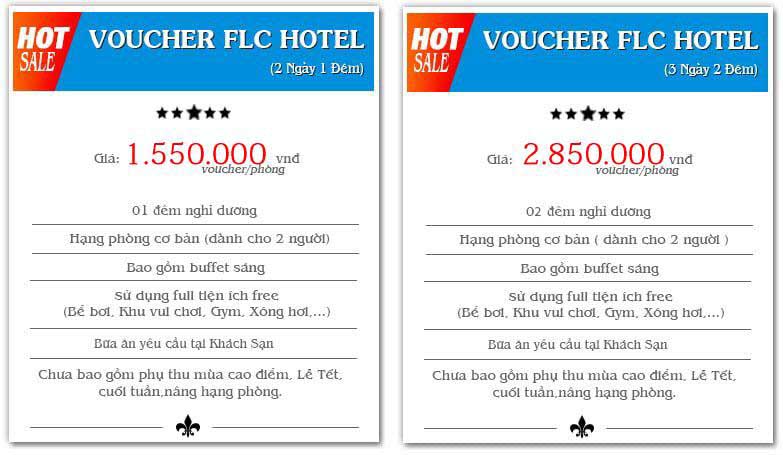 Giá voucher FLC Sầm Sơn
